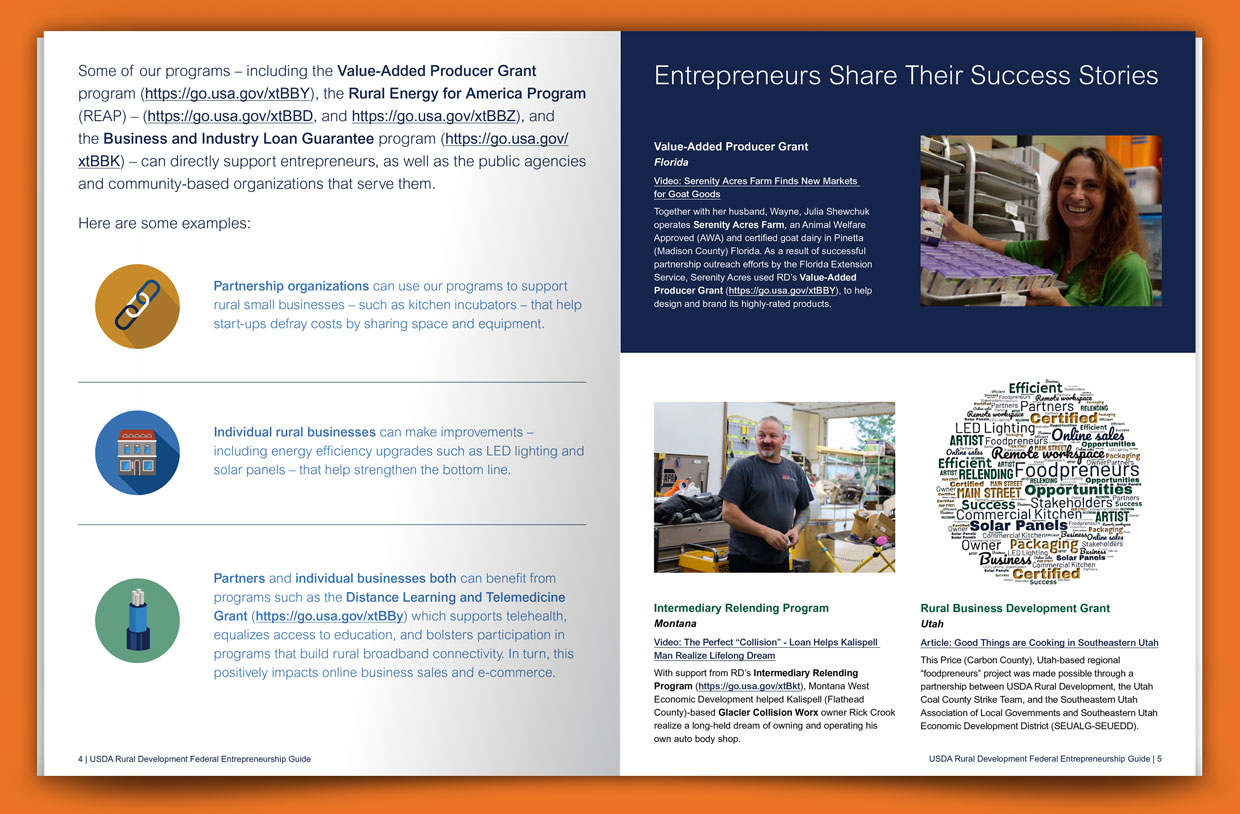 RD second two page spread