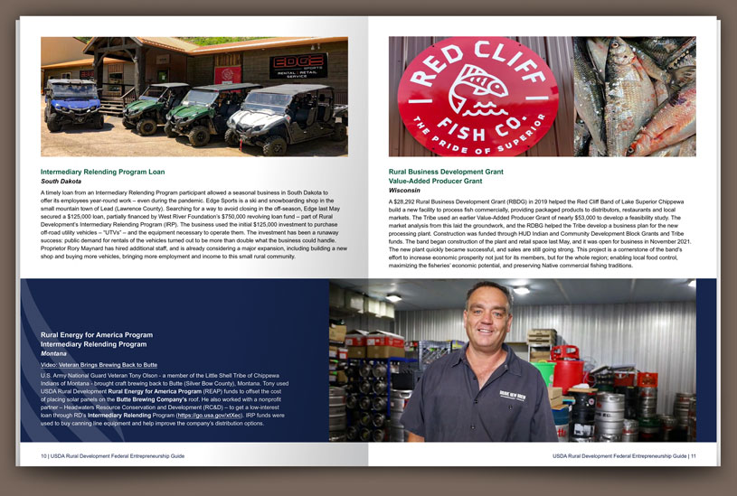 RD second two page spread