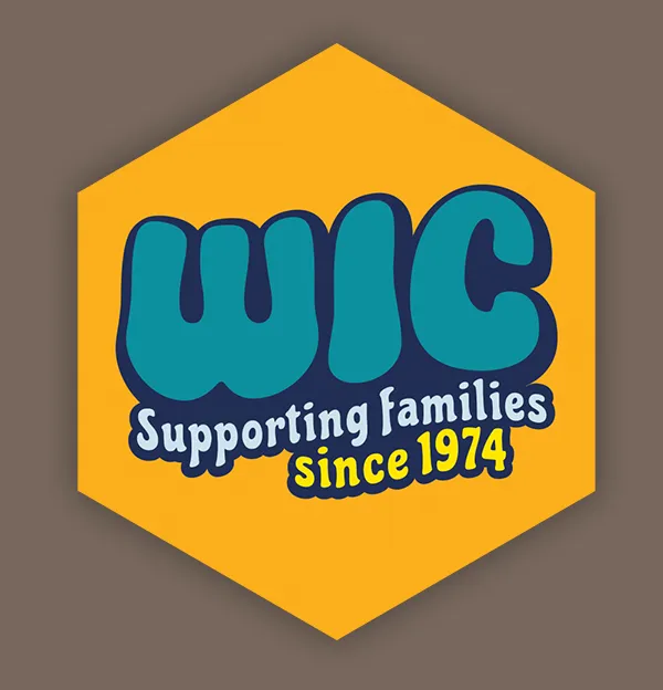 FNS WIC Modernization Supporting Families Hexagon Logo