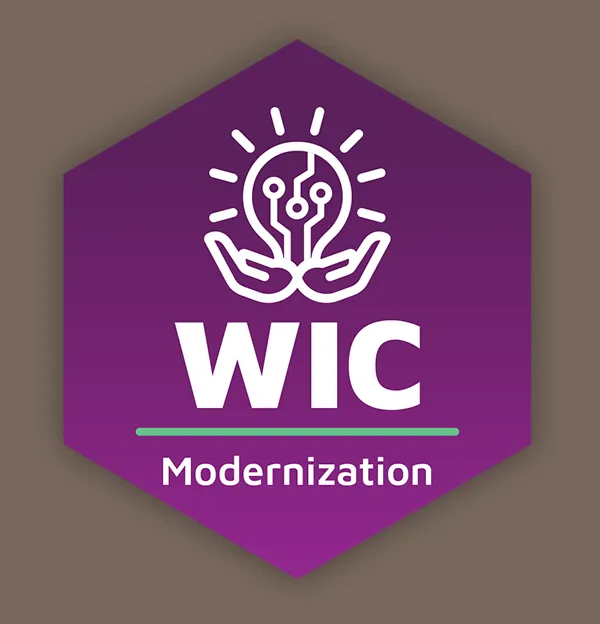 FNS WIC Modernization Hexagon Logo
